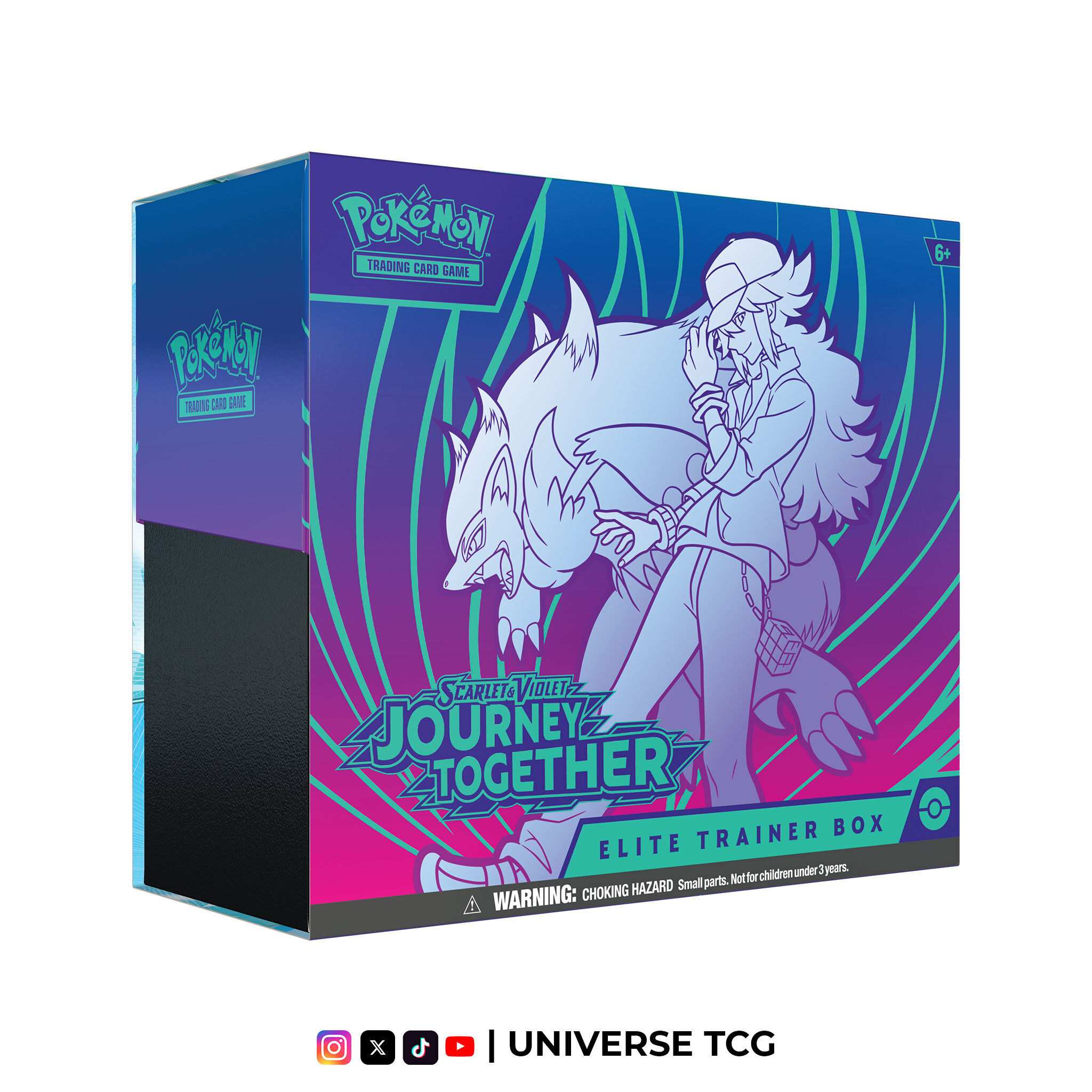 English Journey Together Elite Trainer Box N's Zoroark, Zoroark, N