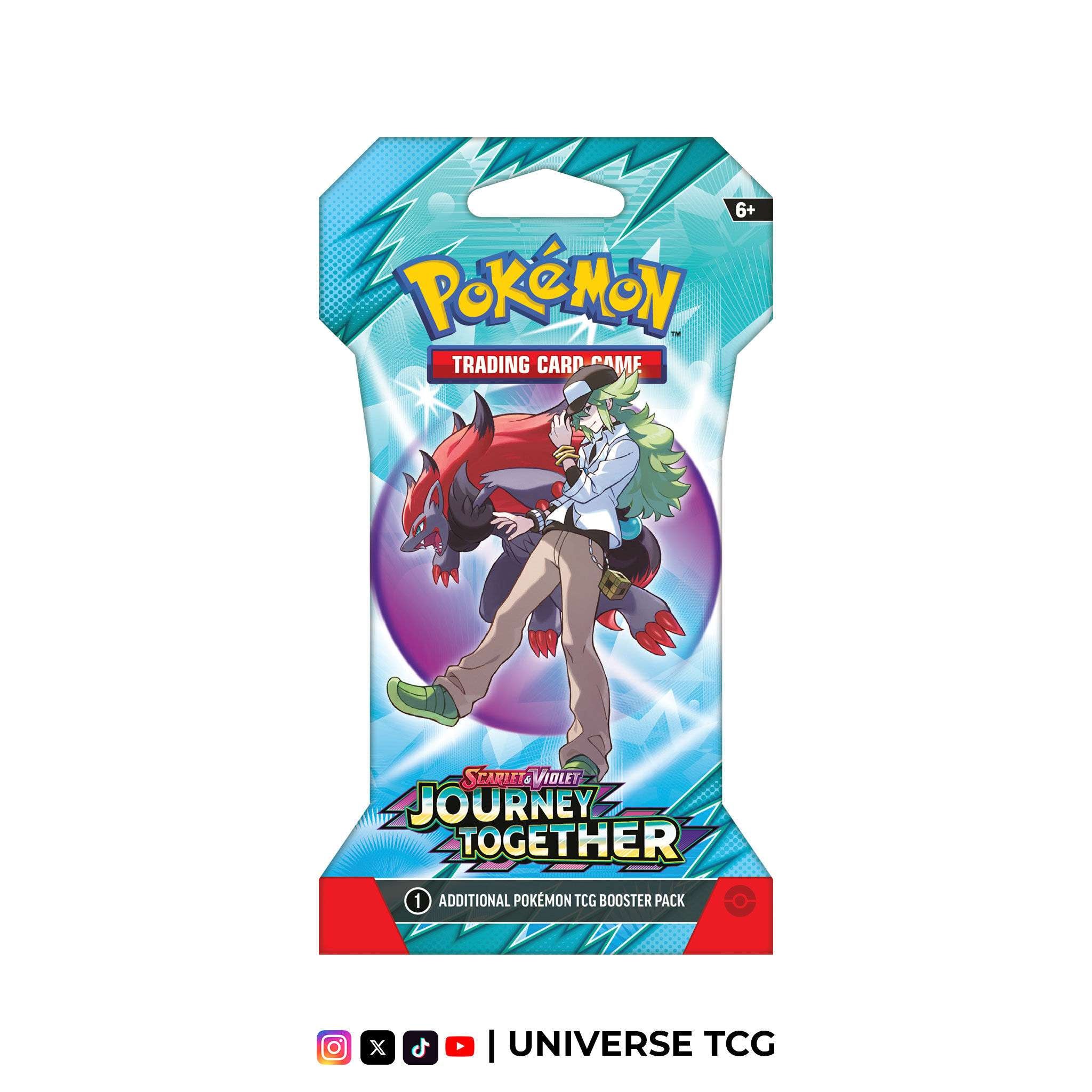 Pokémon Sleeved Booster - Journey Together (SV09)