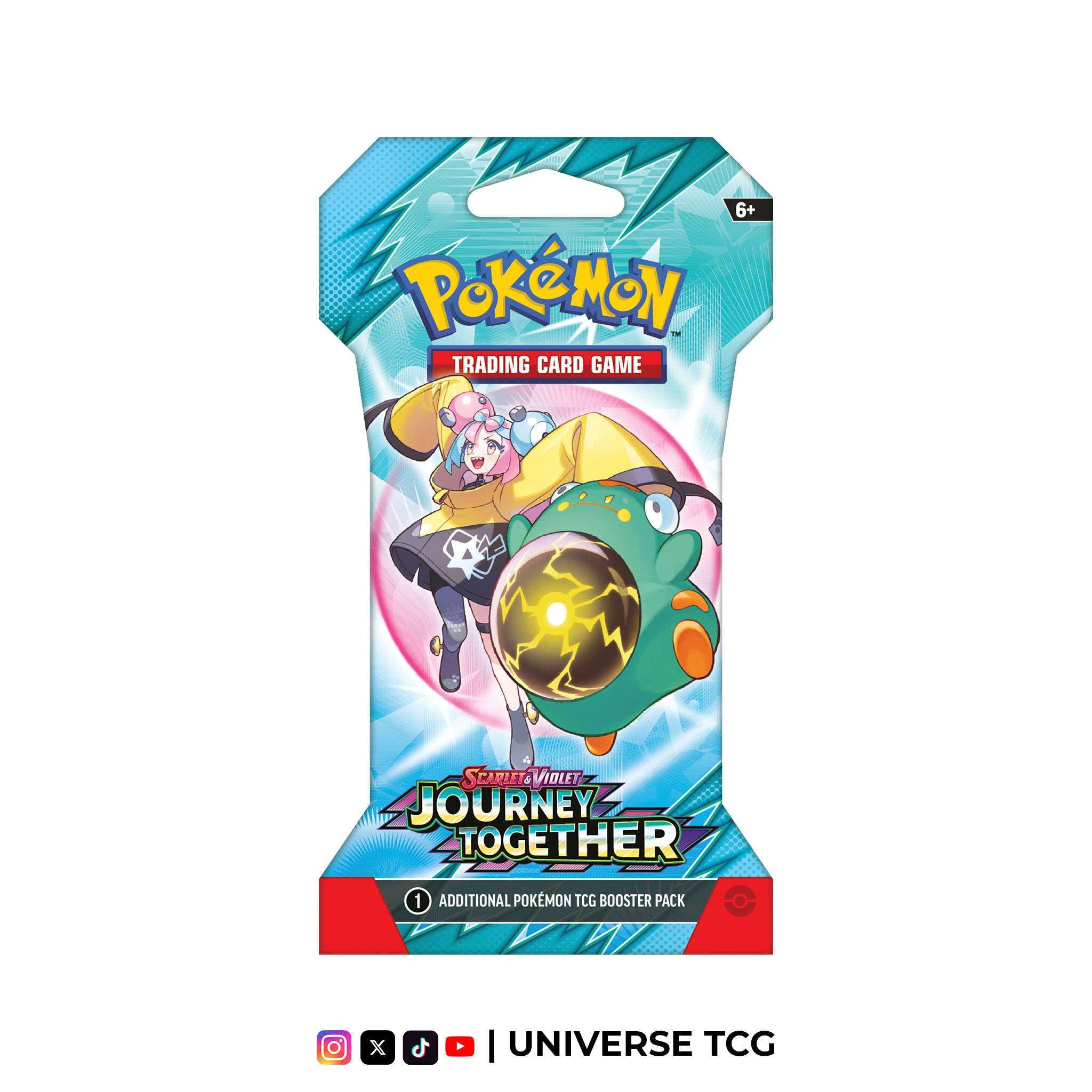 Pokémon Sleeved Booster - Journey Together (SV09)