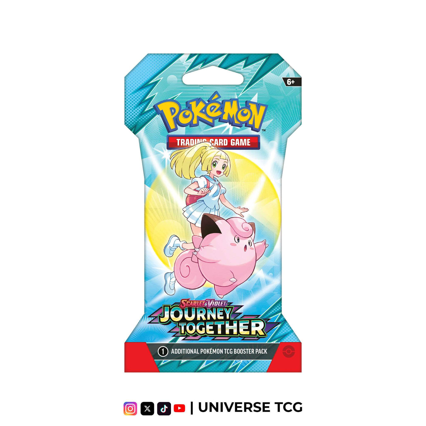 Pokmon Sleeved Booster - Journey Together (SV09) Universe TCG Pokmon Sleeved Booster - Journey Together (SV09) Universe TCG