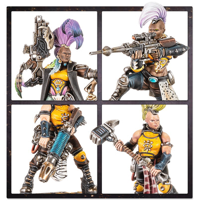 Necromunda: Escher Matriarchs & Phyrr Cats