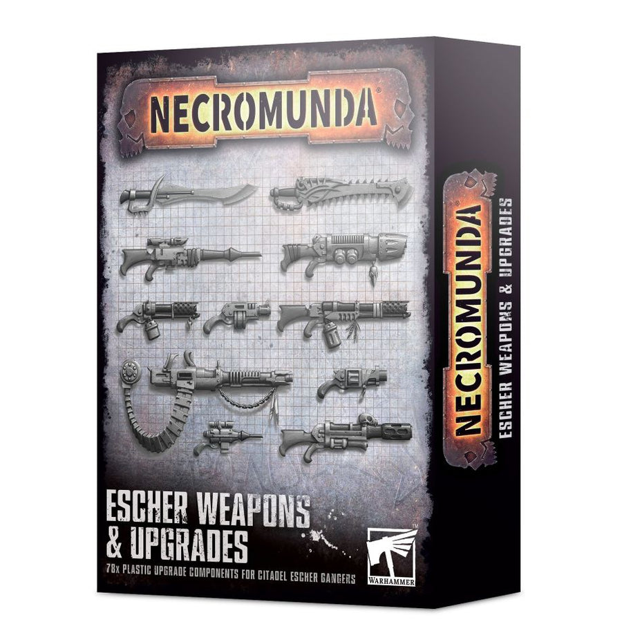 Escher Weapons & Upgrades – Necromunda