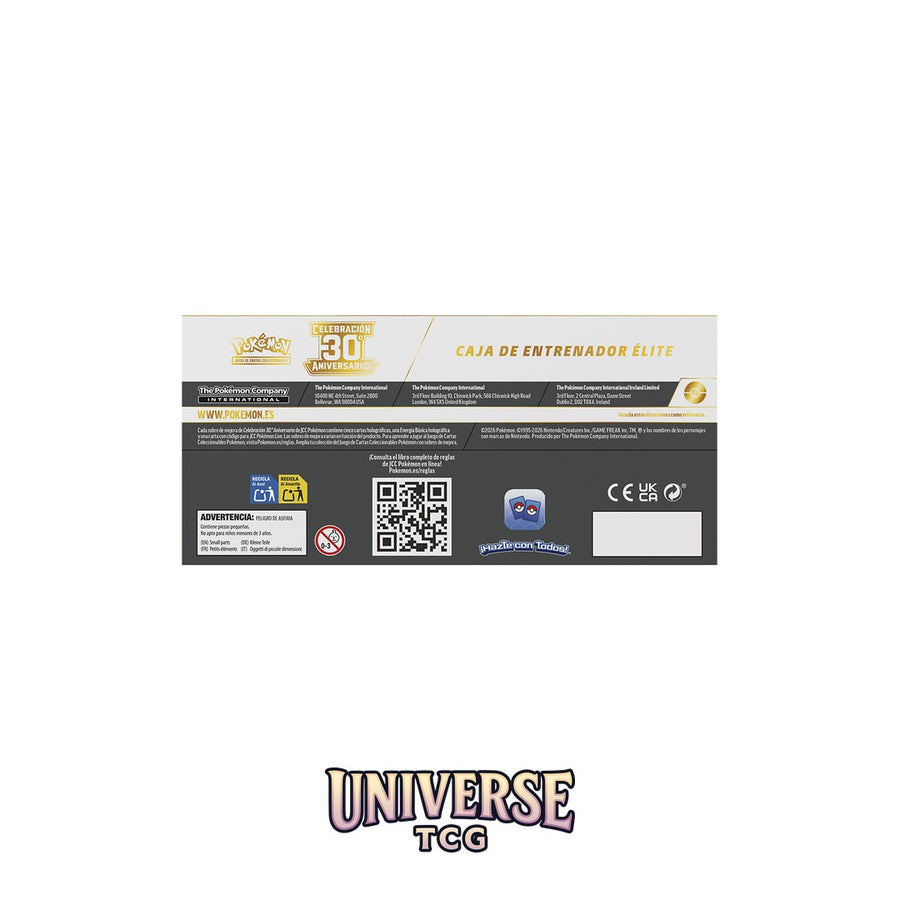 Pokémon TCG 30th Anniversary Elite Trainer Box - Spanish