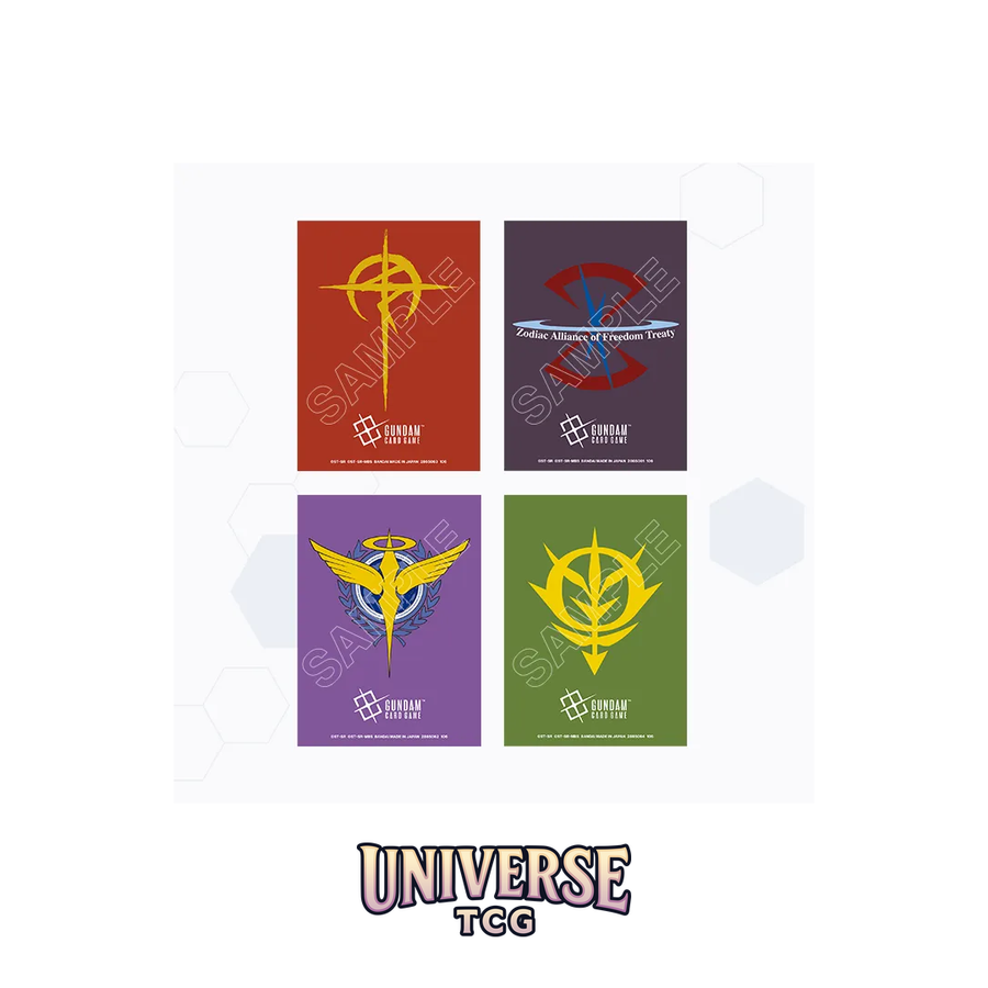 Gundam Card Game – Official Matte Sleeves EX02 | Trading Card