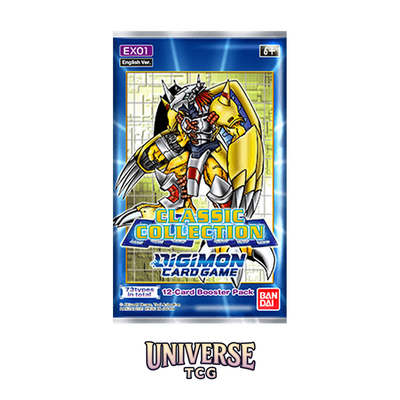 Digimon Card Game EX01 Booster Pack Classic Collection - English