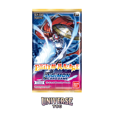 Digimon Card Game EX02 Booster Pack Digital Hazard - English