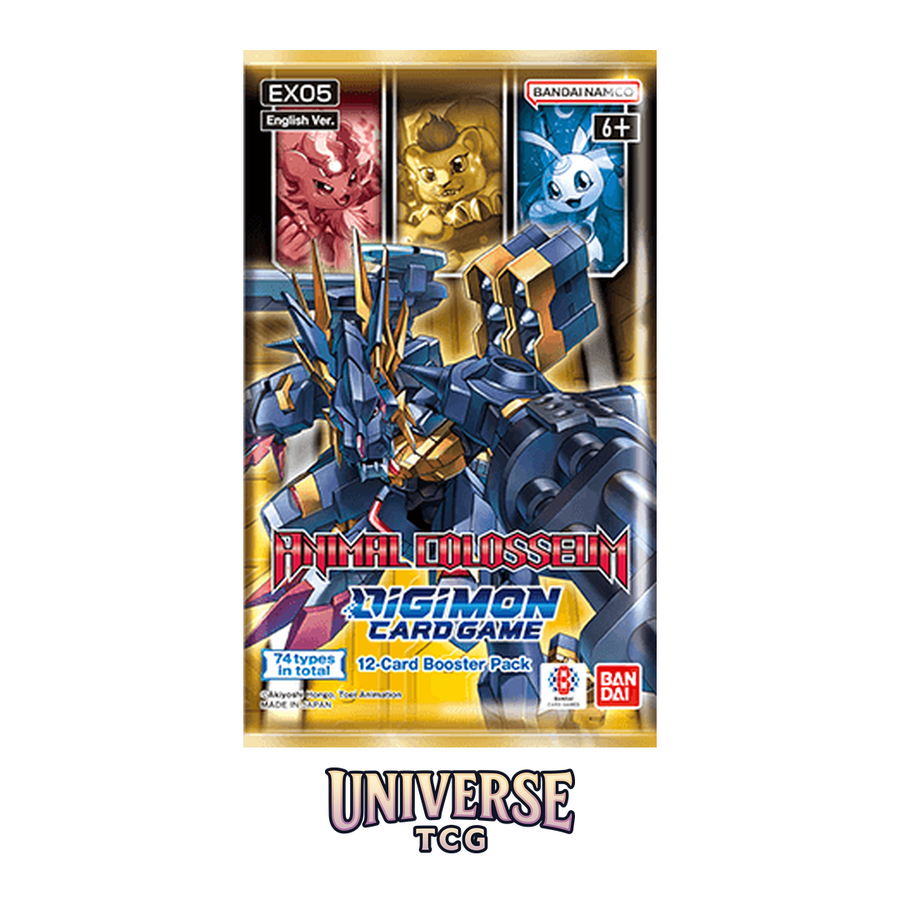 Digimon Card Game EX05 Booster Box Animal Colosseum - English