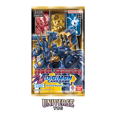 Digimon Card Game EX05 Booster Pack Animal Colosseum - English