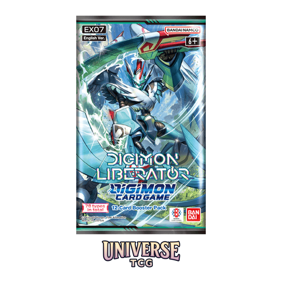 Digimon Card Game EX07 Booster Pack Digimon Liberator - English