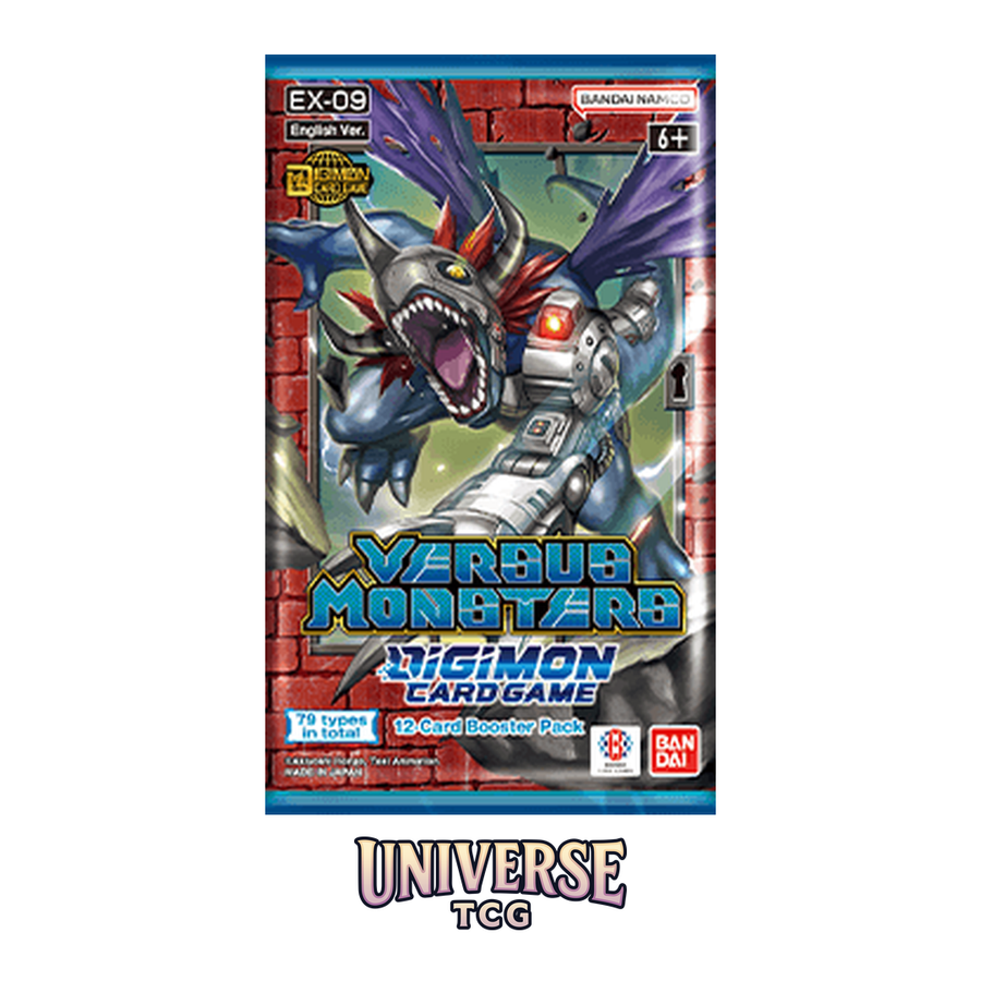 Digimon Card Game EX09 Booster Pack Versus Monsters - English
