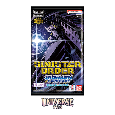 Digimon Card Game EX10 Booster Pack Sinister Order - English
