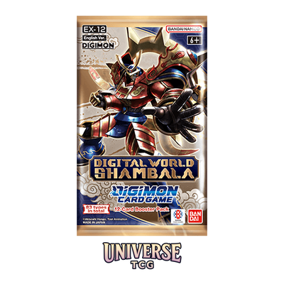 Digimon Card Game EX12 Booster Pack Digital World Shambala - English