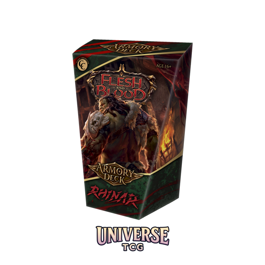 Flesh and Blood TCG – Armory Deck: Rhinar