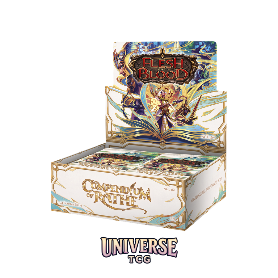 Flesh and Blood TCG – Compendium of Rathe Booster Display (24 boosters)