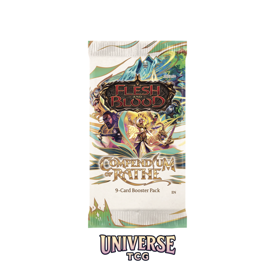 Flesh and Blood TCG – Compendium of Rathe Booster Display (24 boosters)