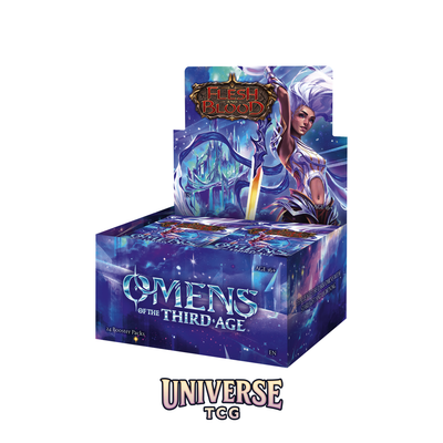 Flesh and Blood TCG – Omens of the Third Age Booster Display (24 boosters)