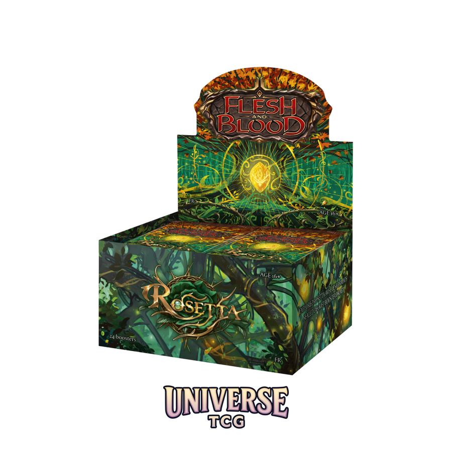 Flesh and Blood TCG – Rosetta Booster Display (24 boosters)