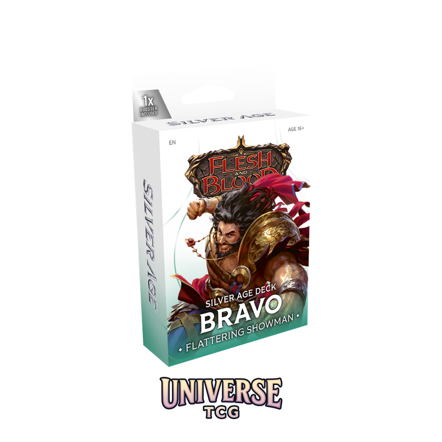 Flesh and Blood TCG – Silver Age: Chapter 1 Decks Display (10 decks)