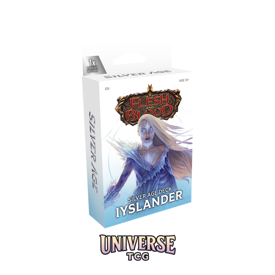 Flesh and Blood TCG – Silver Age: Chapter 1 Decks Display (10 decks)