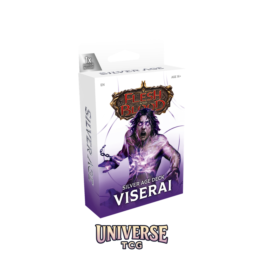 Flesh and Blood TCG – Silver Age: Chapter 1 Decks Display (10 decks)