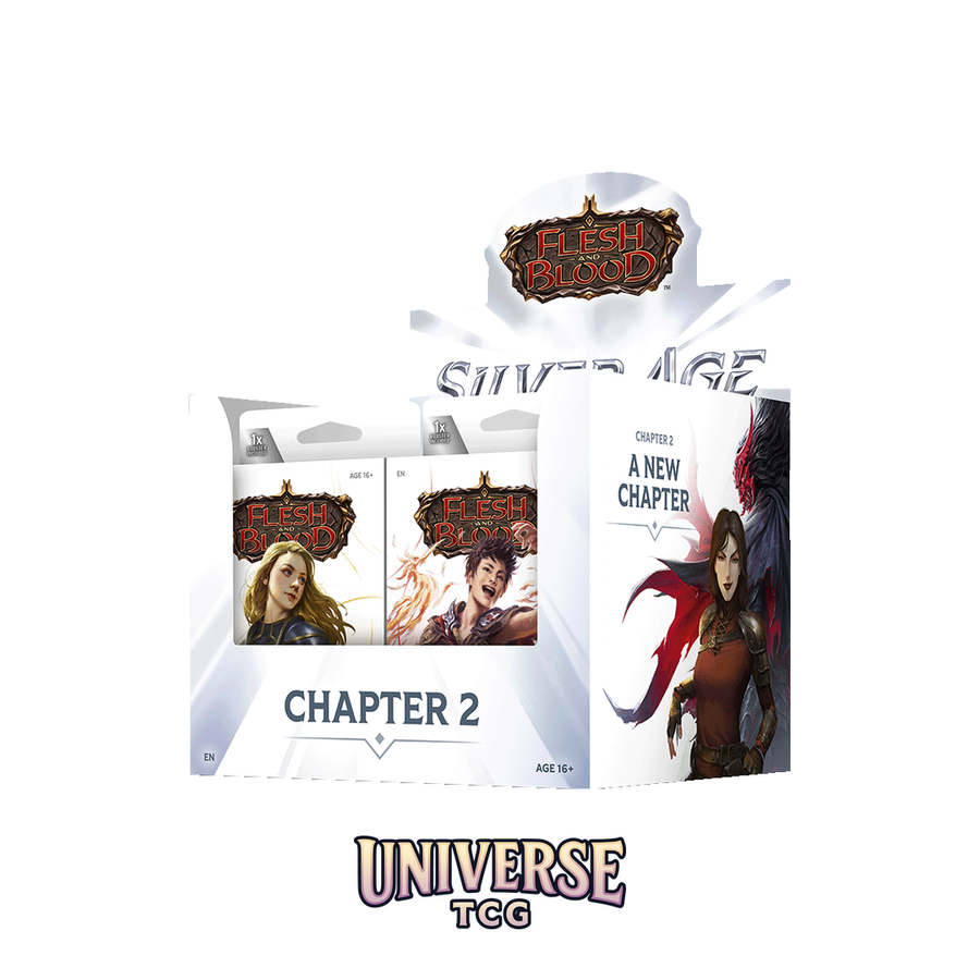 Flesh and Blood TCG – Silver Age: Chapter 2 Decks Display (10 decks)