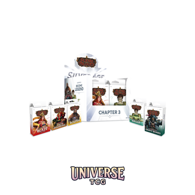 Flesh and Blood TCG – Silver Age: Chapter 3 Decks Display (10 decks)