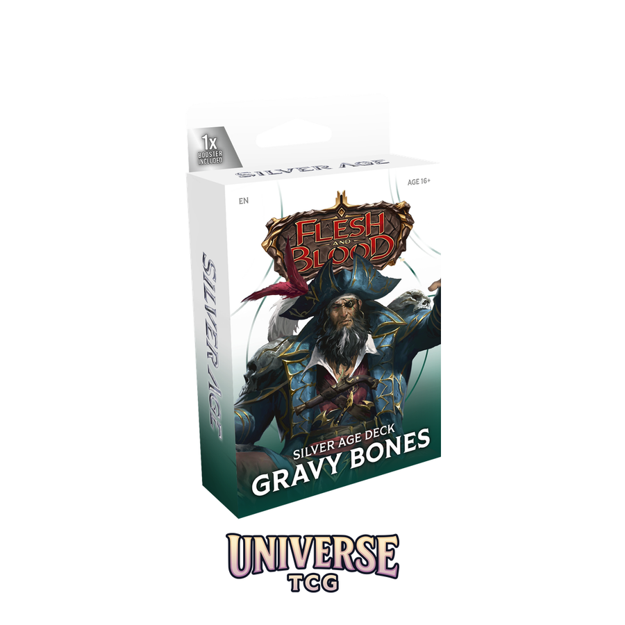 Flesh and Blood TCG – Silver Age: Chapter 3 Decks Display (10 decks)