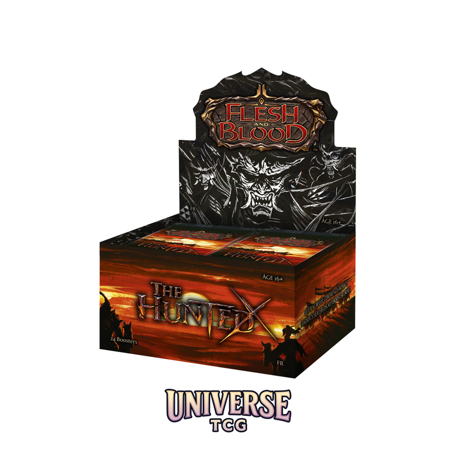Flesh and Blood TCG – The Hunted Booster Display (24 boosters)