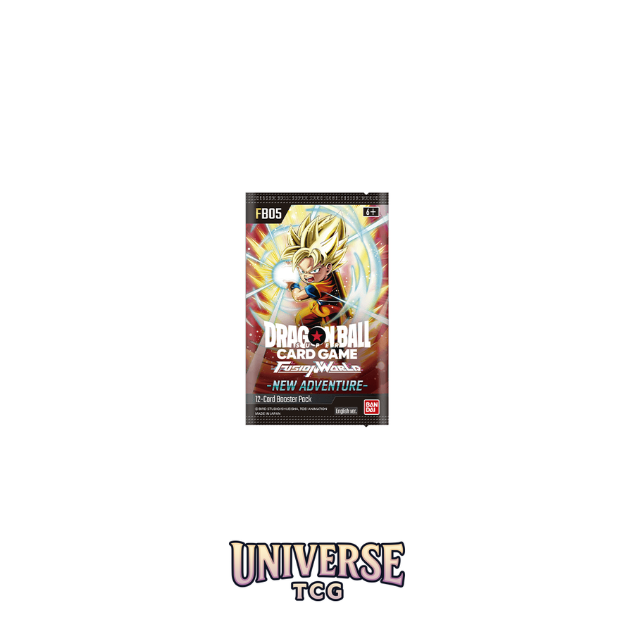 Dragon Ball Fusion World FB05 Booster Box New Adventure - Asian