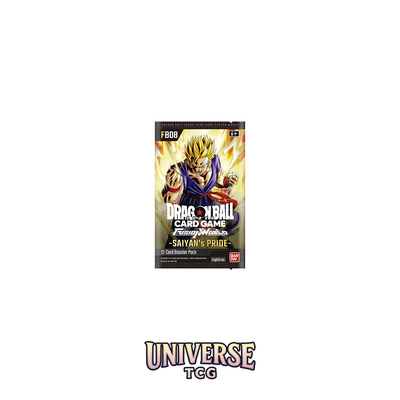 Dragon Ball Fusion World FB08 Booster Pack Saiyan's Pride - English
