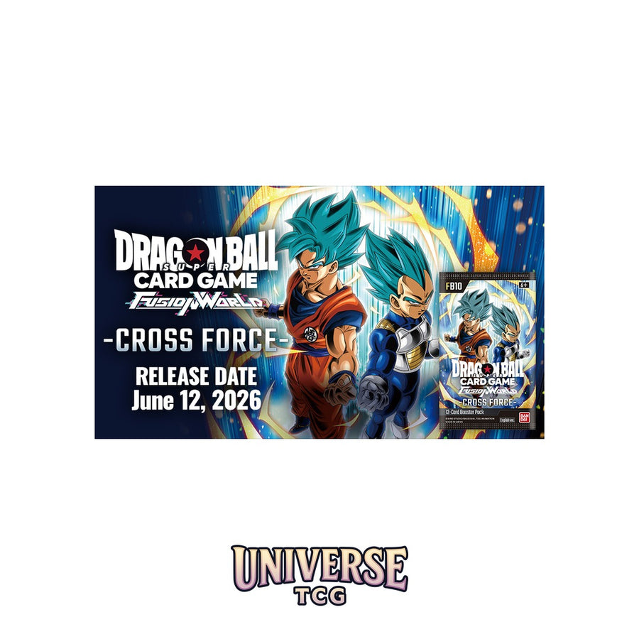 Dragon Ball Fusion World FB10 Booster Box Cross Force - English