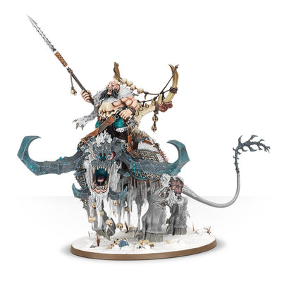 Frostlord on Stonehorn – Ogor Mawtribes (Age of Sigmar)