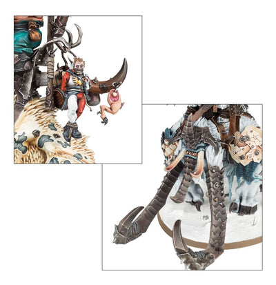 Frostlord on Stonehorn – Ogor Mawtribes (Age of Sigmar)