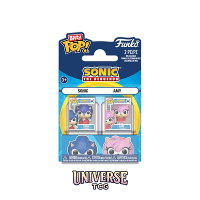 Funko Pop! Sonic - Funko Bitty POP! 2-Pack Sonic & Amy Rose
