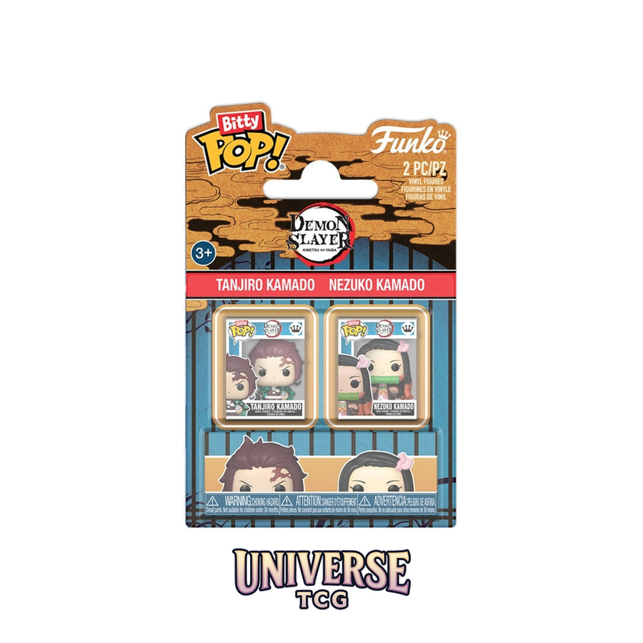 Funko Pop! Collectible - Funko Bitty POP! 2-Pack Tanjiro Kamado & Nezuko...