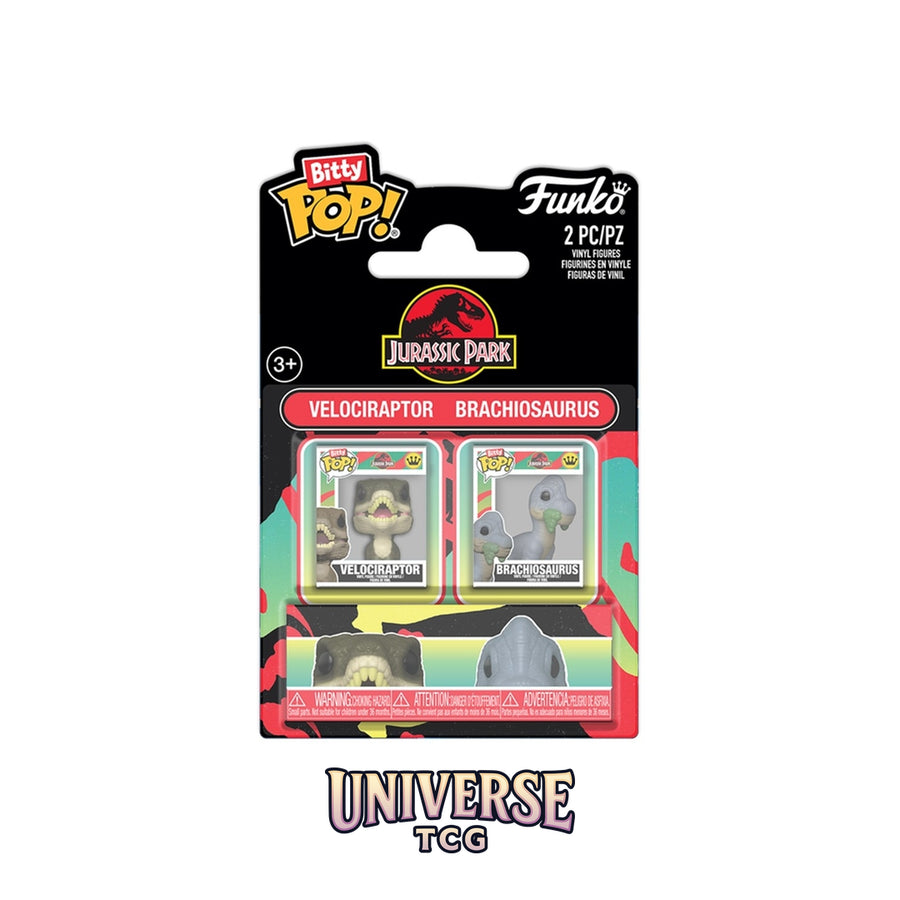 Funko Pop! Collectible - Funko Bitty POP! 2-Pack Velociraptor &...