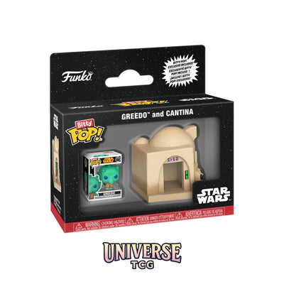 Funko Pop! Star... - Funko Bitty POP! Town Greedo and Cantina