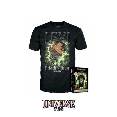 Funko Pop! Attack on Titan - Funko Boxed Tee S Levi Ackerman