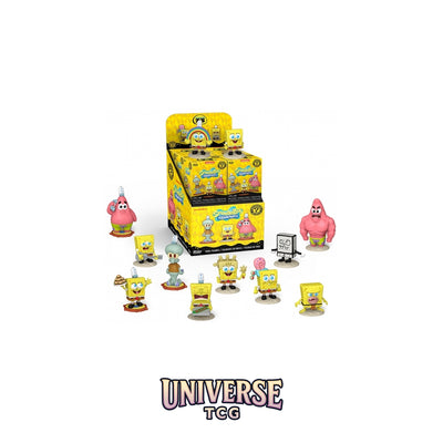 Funko Pop! Collectible - Funko Mystery Minis SpongeBob 25th- Display (12...