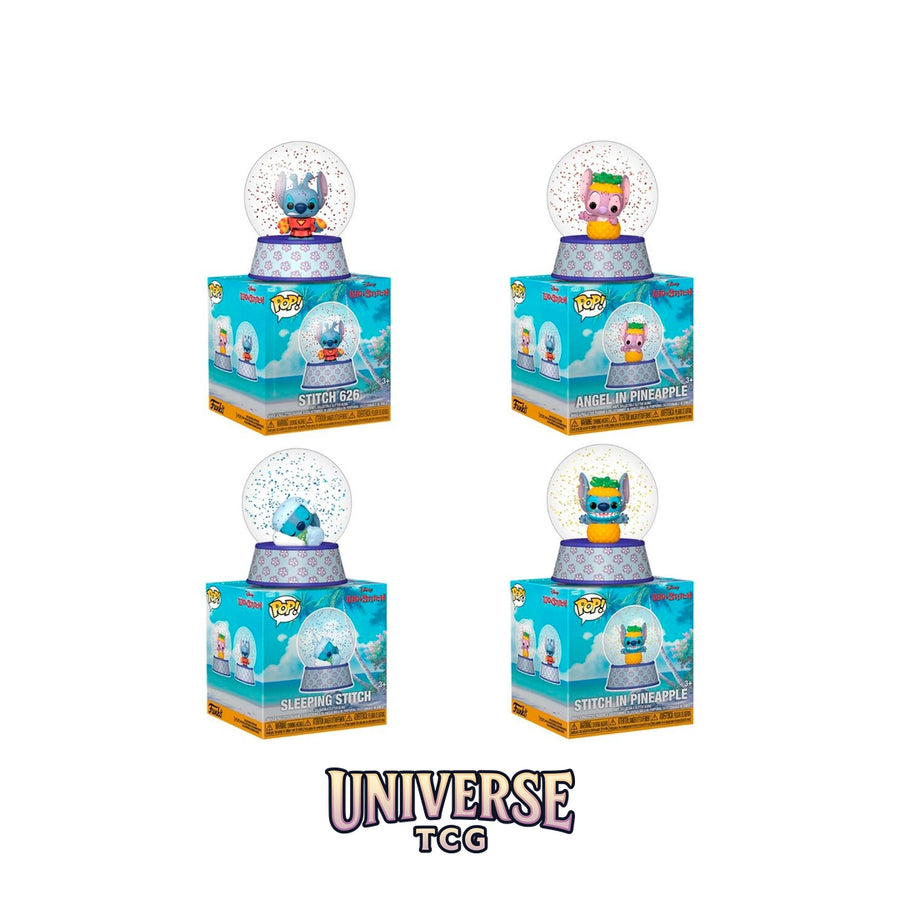 Funko Pop! Collectible - Funko OBV Snow Globes  Stitch (12 Unidades) -...