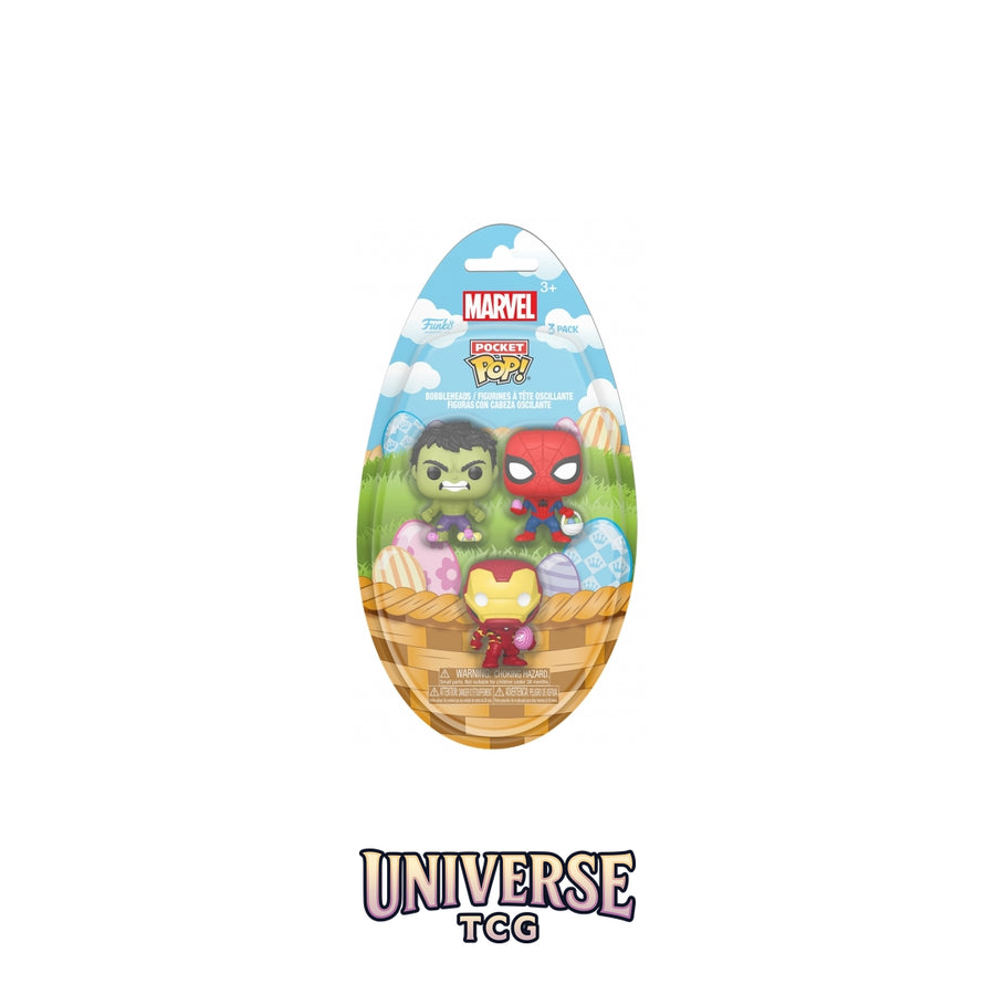 Funko Pop! Marvel - Funko Pocket Pop Marvel super Heroes 3-Pack -...