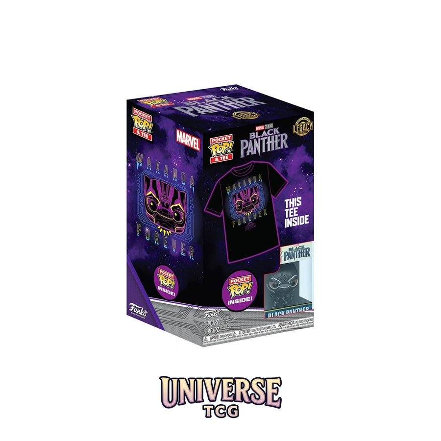 Funko Pop! Collectible - Funko Pocket Pop! & Tee Black Panther L 10-11...