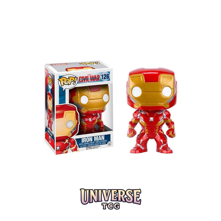 Funko Pop! Marvel - 126 Civil War Iron Man