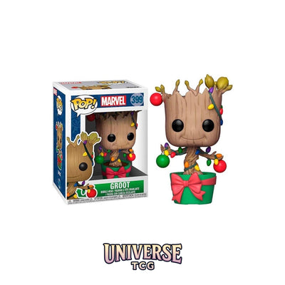 Funko Pop! Marvel - 399 Groot Holiday Navidad