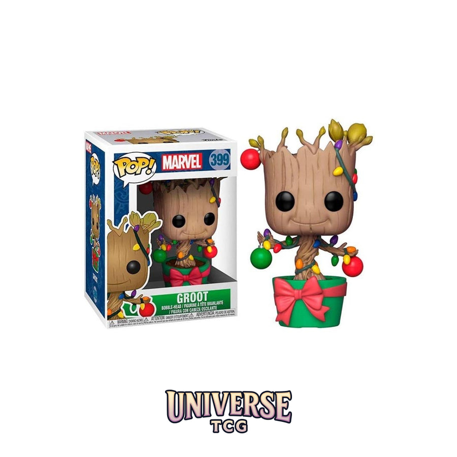 Funko Pop! Marvel - 399 Groot Holiday Navidad
