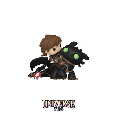 Funko Pop! Cómo... - Deluxe Hiccup w/Toothless