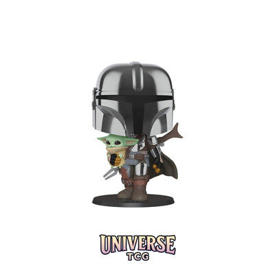 Funko Pop! Collectible - Mandalorian with The Child 10" 25 cm...