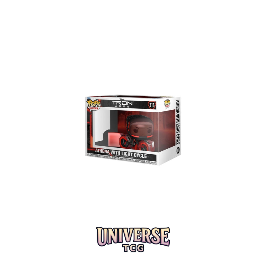 Funko Pop! Collectible - Ride Athena With Light Cycle Tron:...