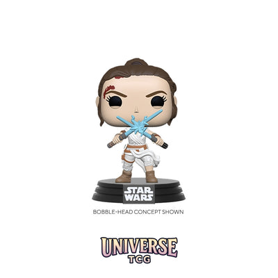 Funko Pop! Collectible - SWEp9- Rey with 2 Light Sabers -...