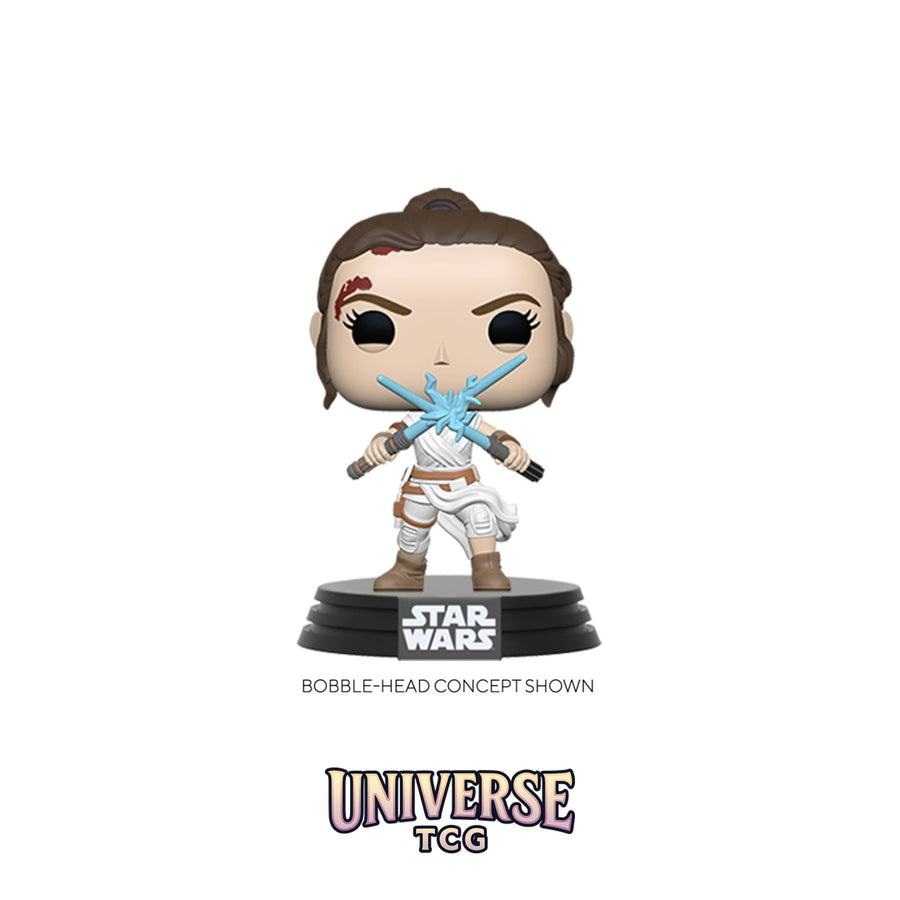 Funko Pop! Collectible - SWEp9- Rey with 2 Light Sabers -...